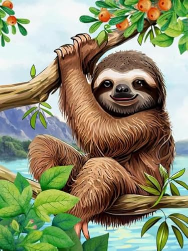 1000 Stücks Puzzle - Cute Sloths Animal Abstrakte Kunst Bilder Plakats - Kinderspielzeug Lernspiele - Colour Fun Puzzle Xw39Qk 1000 Stücks Puzzle - Cute Sloths Animal Abstrakte Kunst Bilder Plakats - Kinderspielzeug Lernspiele - Colour Fun Puzzle Xw39Qk von DMQBT