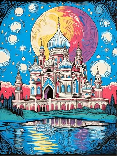 1000 Stücks Puzzles - Taj Mahals Colour Plakat - Unregelmäßige Puzzle-Teile - Stressabbau-Spiel Für Erwachsene - Wand Kunst Dekor - Elderly Gedächtnis Kognitions Spiels Xw180Qk von DMQBT