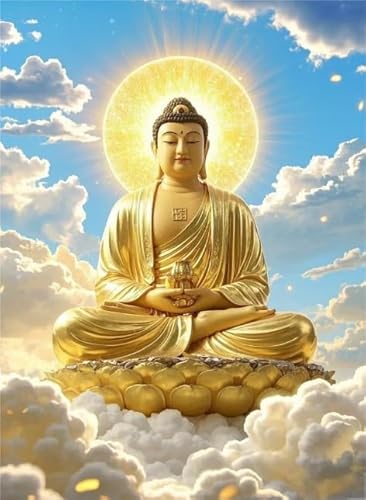 1000 Teile Puzzle - Ältere Menschen Gedächtnis Kognition Games - Buddhas Statues Art Bilder - Für Familie Stress Reduktion Spiele Dw325Sk von DMQBT