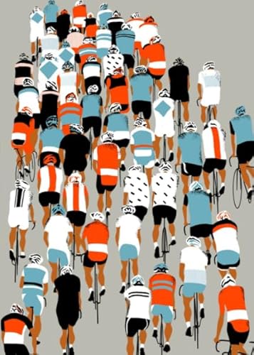 1000 Teile Puzzle - Für Familie Stress Reduktion Spiele - Wand Kunst Dekoration - Cyclings Race Plakat - Erwachsene Personalisierte Herausforderung Spielzeug Dw49Sk von DMQBT
