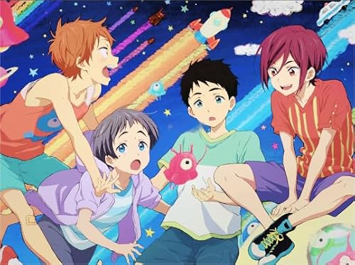 1000 Teile Puzzles ，Japanese Animes Frees Plakat Bilder，Für Personalisiertes Puzzle-Spielzeug Für Kinder Und Erwachsene ，Wand Kunst Dekoration Dw680Sk von DMQBT
