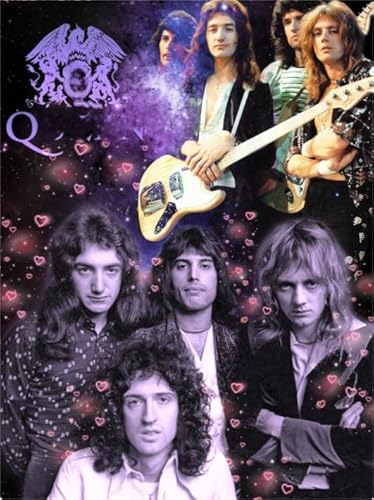 1000 Teile Puzzles ，Queen.Band Art Plakat ，Für Ältere Menschen Gedächtnis Kognition Games ，Familie Stress Reduktion Spiele Dw284Sk von DMQBT