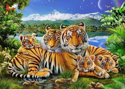 1000 Teile Puzzles - Für Erwachsene Personalisierte Herausforderung Spielzeug - Personalisiertes Puzzle-Spielzeug Für Kinder Und Erwachsene - Tigerss Landscape Animal Bilder Dw158Sk 1000 Teile Puzzles - Für Erwachsene Personalisierte Herausforderung Spielzeug - Personalisiertes Puzzle-Spielzeug Für Kinder Und Erwachsene - Tigerss Landscape Animal Bilder Dw158Sk von DMQBT