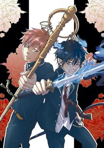 1000 Teile Puzzles - Für Lernspiele Für Kinder - Japanese Animes Blue Exorcistss Okumur Plakat - Buntes Unregelmäßiges Puzzle Dw14Sk von DMQBT