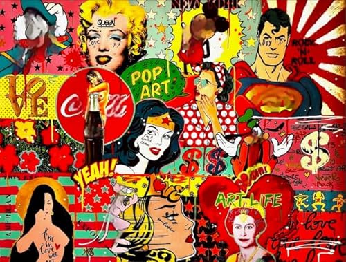 Banksyss Street Art Graffiti ,Abstract Plakat ,Puzzle 1000 Teile ,Für Erwachsene Personalisierte Herausforderung Spielzeug ,Colorful Puzzle Dw398Sk Banksyss Street Art Graffiti ,Abstract Plakat ,Puzzle 1000 Teile ,Für Erwachsene Personalisierte Herausforderung Spielzeug ,Colorful Puzzle Dw398Sk von DMQBT