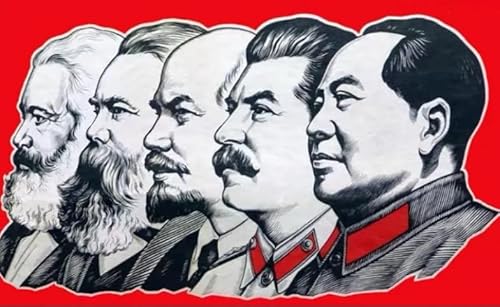 Buntes Unregelmäßiges Puzzle ，Lenin Art Plakat ，Puzzles Für Ältere Erwachsene，Für Familie Stress Reduktion Spiele ，Puzzle 1000 Teile Dw105Sk von DMQBT