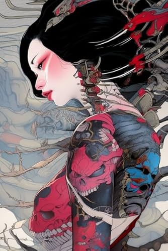 Buntes Unregelmäßiges Puzzle ,Tattooed Geishas Art Painting - Puzzle 1000 Teile - Schwierig - Erwachsene Personalisierte Herausforderung Spielzeug Dw528Sk Buntes Unregelmäßiges Puzzle ,Tattooed Geishas Art Painting - Puzzle 1000 Teile - Schwierig - Erwachsene Personalisierte Herausforderung Spielzeug Dw528Sk von DMQBT