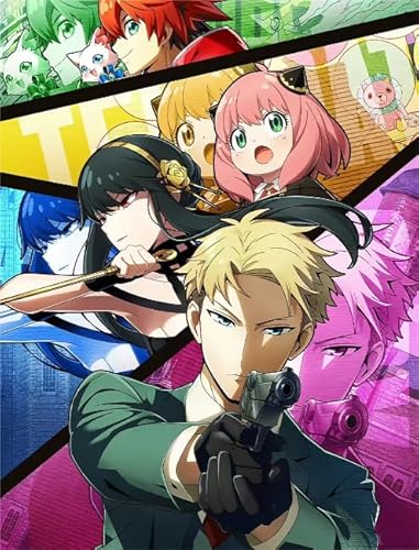 Buntes Unregelmäßiges Puzzle - Für Personalisiertes Puzzle-Spielzeug Für Kinder Und Erwachsene - Japanese Animes Familys Bilder - 1000 Teile Puzzles Dw594Sk von DMQBT
