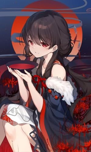 Buntes Unregelmäßiges Puzzle - Onmyojis Higanbana Game Plakat - 1000 Teile Puzzles - Personalisiertes Puzzle-Spielzeug Für Kinder Und Erwachsene Dw636Sk von DMQBT
