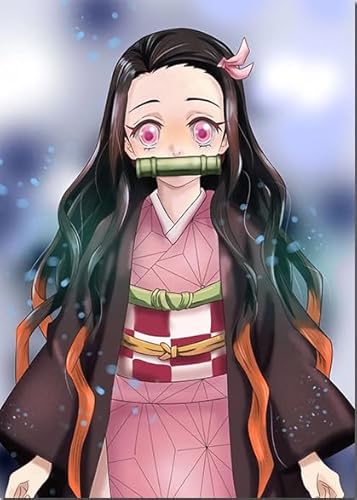 Buntes Unregelmäßiges Puzzle - Personalisiertes Puzzle-Spielzeug Für Kinder Und Erwachsene - Japanese Animes Nezuko - 1000 Teile Puzzle Dw313Sk von DMQBT