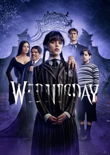 Buntes Unregelmäßiges Puzzle - Wednesdays Movie Plakat - Puzzles 1000 Teile - Erwachsene Personalisierte Herausforderung Spielzeug Dw622Sk von DMQBT