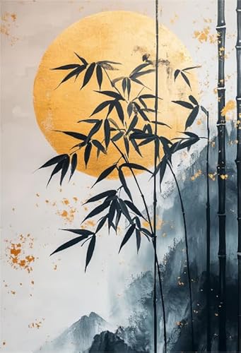 Chinese Style Bamboos Washs Painting ，Für Erwachsene Familie Stress Relief Puzzle Spielzeug，Ältere Menschen Gedächtnis Kognition Games ，1000 Teile Puzzle Dw668Sk von DMQBT
