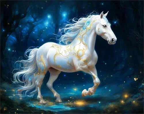 DMQBT 1000 Stück - Bunt - Schwieriges Puzzle - Horse Poster - Puzzlespielzeug Zum Stressabbau Für Erwachsene Und Familien - Gedächtnis Und Wahrnehmungsspiele Für Ältere Menschen - DX357ZW von DMQBT