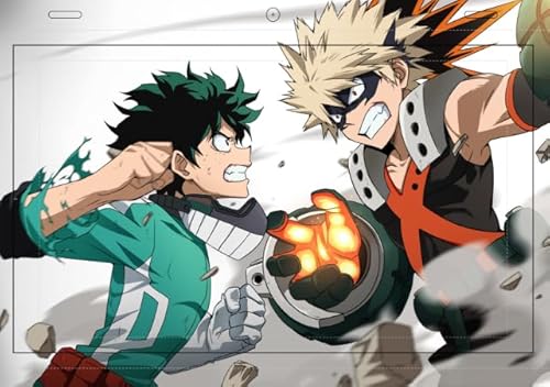 DMQBT 1000 Stück - Bunt - Schwieriges Puzzle - Japanese Animes My Heross Academias - Personalisiertes Kinderspielzeug Für Erwachsene - DX333ZW von DMQBT