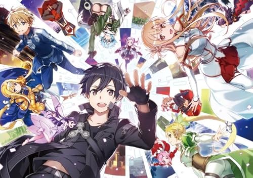 DMQBT 1000 Stück - Bunt - Schwieriges Puzzle - Japanese Animes Onlines Kazuto - Personalisiertes Kinderspielzeug Für Erwachsene - DX338ZW von DMQBT
