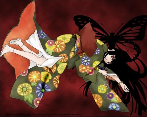 DMQBT 1000 Stück - Buntes Unregelmäßiges Puzzle - Japanese Animes Hellss Girlss - Puzzlespielzeug Zum Stressabbau Für Erwachsene Und Familien - DX261ZW von DMQBT