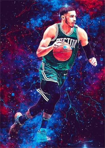 DMQBT 1000 Stück - Poster - Difficult Puzzle - Gifts - Basketball Players Tatums Art Painting - Spielzeug Für Erwachsene Lernspiele Bilder - Za316Wk von DMQBT