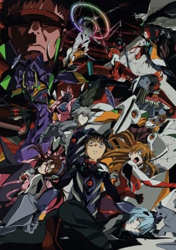 DMQBT 1000 Stück - Rregular Kunst Puzzles - Japanese Animes Classic Evangelions Posters - Für Adults Lernspielzeug Für Die Ganze Familie - Wand Kunst Dekoration - Za251Wk von DMQBT