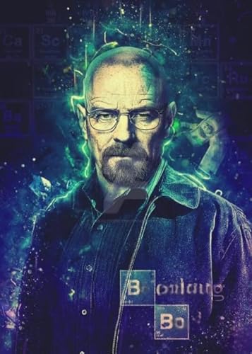 DMQBT 1000 Stück - Schwieriges Puzzle - Breakings Bad Film Bilder - Stressabbau Spiel Für Erwachsene Kunst Bild - Familienspaß Herausforderungs Spielzeug - DX161ZW von DMQBT