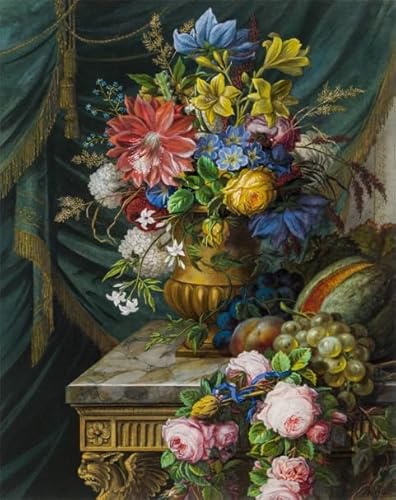 DMQBT 1000 Stück - Schwieriges Puzzle - Flower Poster - Stressabbau Spiel Für Erwachsene Kunst Bild - Familienspaß Herausforderungs Spielzeug - DX444ZW DMQBT 1000 Stück - Schwieriges Puzzle - Flower Poster - Stressabbau Spiel Für Erwachsene Kunst Bild - Familienspaß Herausforderungs Spielzeug - DX444ZW von DMQBT