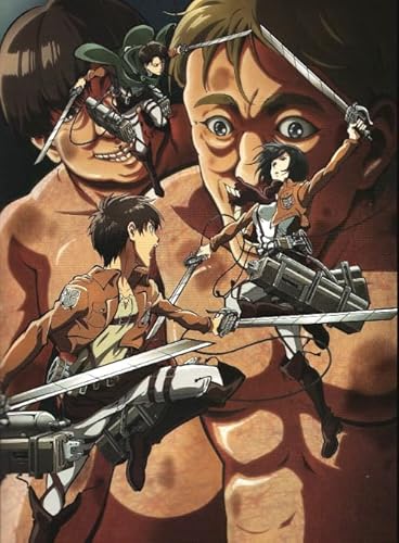 DMQBT 1000 Stück - Schwieriges Puzzle - Japanese Animes Attackss On Titanss - Personalisiertes Puzzle Spielzeug Für Erwachsene - DX252ZW von DMQBT