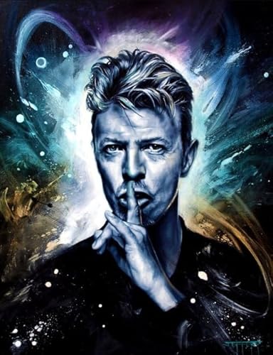 DMQBT 1000 Stück - Schwieriges Puzzle - Singers Bowies Poster - Stressabbau Spiel Für Erwachsene Kunst Bild - Familienspaß Herausforderungs Spielzeug - DX446ZW von DMQBT