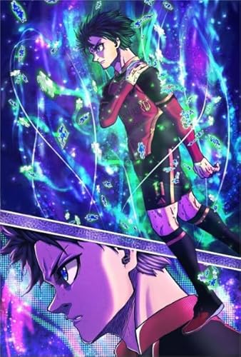 DMQBT 1500 Stück ，Bunt Puzzles ，Bilder ，Gifts ，Classic Japanese Animes Bluelocks Poster ，Lernspielzeug Für Kinder ，Gedächtnis- Und Wahrnehmungs Spiele - Xp188Qk von DMQBT