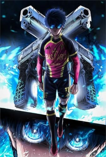 DMQBT 1500 Stück ，Bunt Puzzles ，Bilder ，Gifts ，Classic Japanese Animes Bluelocks Poster ，Lernspielzeug Für Kinder ，Gedächtnis- Und Wahrnehmungs Spiele - Xp189Qk von DMQBT