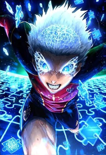 DMQBT 1500 Stück ，Bunt Puzzles ，Bilder ，Gifts ，Classic Japanese Animes Bluelocks Poster ，Lernspielzeug Für Kinder ，Gedächtnis- Und Wahrnehmungs Spiele - Xp190Qk von DMQBT