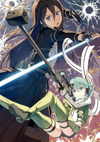DMQBT 1500 Stück ，Bunt Puzzles ，Bilder ，Gifts ，Onlines Kirigaya Kazuto Japanese Animes ，Kinderspielzeug Lernspiele Poster - Xt249Zp von DMQBT