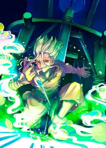 DMQBT 1500 Stück ，Irregular Puzzle ，Poster ，Gifts ，Dr.Stone Japanese Animes Poster ，Personalisiertes Spielzeug Für Erwachsene Für Kinder - Xp53Qk von DMQBT
