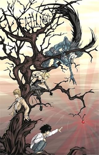 DMQBT 1500 Stück - Difficult Puzzle - Deaths Notess Animes Poster - Personalisierte Herausforderungs-Spielzeuge Für Erwachsene Gifts - Familienspaß-Heraus for Derungs Spielzeug - Hy54Yz von DMQBT
