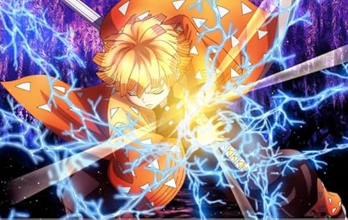 DMQBT 1500 Stück - Fun Puzzle - Poster - Gifts - Japanese Animes Demons Agatsumas Zenitsu - Lernspielzeug Für Kinder - Gedächtnis- Und Wahrnehmungs Spiele - Xt193Zp von DMQBT