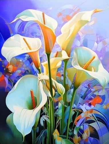 DMQBT 1500 Stück Puzzle - Bilder - Gifts - Colorful Puzzle - Callass Lilys Art Painting - Heim Dekoration - Spielzeug Für Erwachsene Lernspiele Poster - Ns56Zk von DMQBT