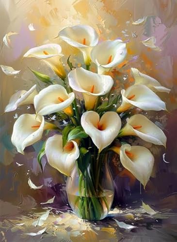 DMQBT 1500 Stück Puzzle - Bilder - Gifts - Colorful Puzzle - Callass Lilys Art Painting - Heim Dekoration - Spielzeug Für Erwachsene Lernspiele Poster - Ns58Zk von DMQBT