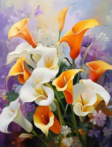DMQBT 1500 Stück Puzzle - Bilder - Gifts - Colorful Puzzle - Callass Lilys Art Painting - Heim Dekoration - Spielzeug Für Erwachsene Lernspiele Poster - Ns59Zk von DMQBT