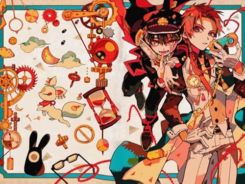 DMQBT 1500 Stück Puzzle - Colourful - Difficult Puzzle - Japanese Animes Hanakos - Lernspielzeug Für Kinder Gifts - Spiele Zur Stressreduzierung Für Die Ganze Familie - Hz231Xa DMQBT 1500 Stück Puzzle - Colourful - Difficult Puzzle - Japanese Animes Hanakos - Lernspielzeug Für Kinder Gifts - Spiele Zur Stressreduzierung Für Die Ganze Familie - Hz231Xa von DMQBT