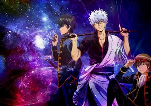 DMQBT 1500 Stück Puzzle - Irregular Puzzle - Japanese Animes Gintama Posters - Personalisiertes Kinder Spielzeug Für Erwachsene - Stressabbau-Spielzeug Für Erwachsene Gifts - Hz346Xa von DMQBT