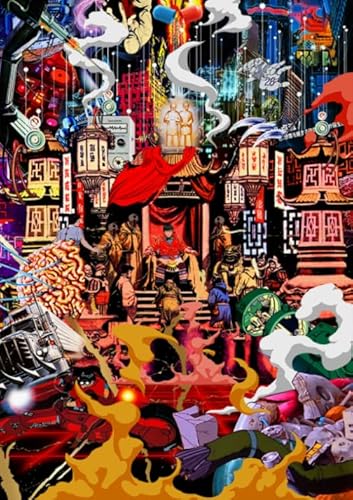 DMQBT 1500 Stück Puzzle - Irregular Puzzle - Japanese Animes Katsuhiros K Posters - Lustiges Personalisiertes Spielzeug Gifts - Lernspielzeug Für Kinder - Hz449Xa von DMQBT