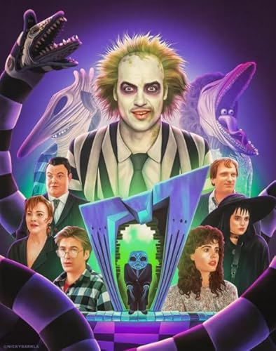 DMQBT 1500 Stück Puzzle - Irregularity Puzzle - Horror Film Juices Posters - Lustiges Personalisiertes Spielzeug Gifts - Lernspiel Für Erwachsene - Hz322Xa von DMQBT