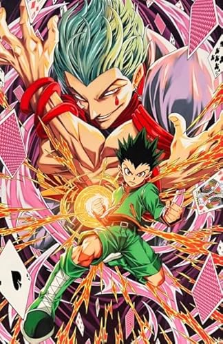 DMQBT 1500 Stück Puzzle - Poster - Gifts - Japanese Animes Gon.Freecss Hunterss - Kinderspielzeug Lernspiele Poster - Xp21Qk von DMQBT