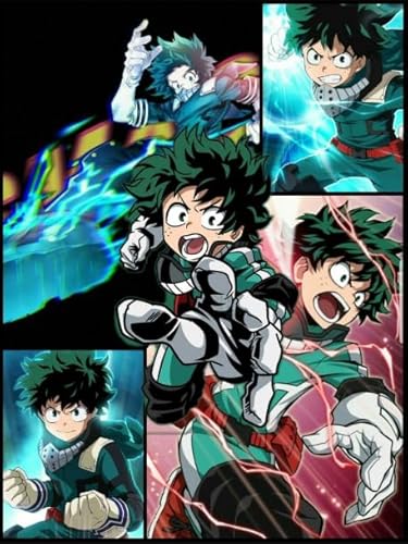 DMQBT 1500 Stück Puzzle - Poster - Gifts - Japanese Animes My Heross Academias - Für Personalisiertes Spielzeug Für Erwachsene Für Kinder - Xp175Qk von DMQBT