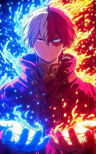 DMQBT 1500 Stück Puzzles ，Classic Animes My Heross Academias Todoroki Shotos, Personalisiertes Puzzle Spiel Für Kinder Und Erwachsene - Hy124Yz von DMQBT