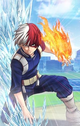DMQBT 1500 Stück Puzzles ，Classic Animes My Heross Academias Todoroki Shotos, Personalisiertes Puzzle Spiel Für Kinder Und Erwachsene - Hy126Yz von DMQBT