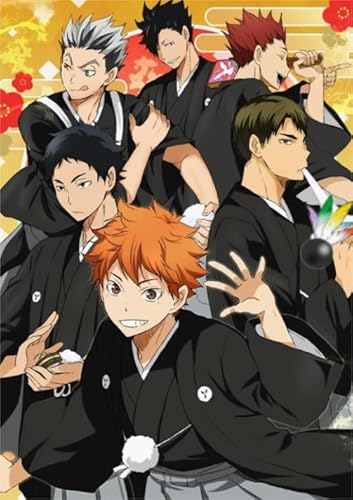 DMQBT 1500 Stück Puzzles - Irregular Puzzle - Japanese Animes Haikyuu!! Posters - Spiele Zur Stressreduzierung Für Die Ganze Familie - Heraus Fo Rderungs Spiel Für Erwachsene - Hz674Xa von DMQBT