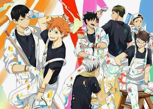 DMQBT 1500 Stück Puzzles - Irregular Puzzle - Japanese Animes Haikyuu!! Posters - Spiele Zur Stressreduzierung Für Die Ganze Familie - Heraus Fo Rderungs Spiel Für Erwachsene - Hz678Xa von DMQBT