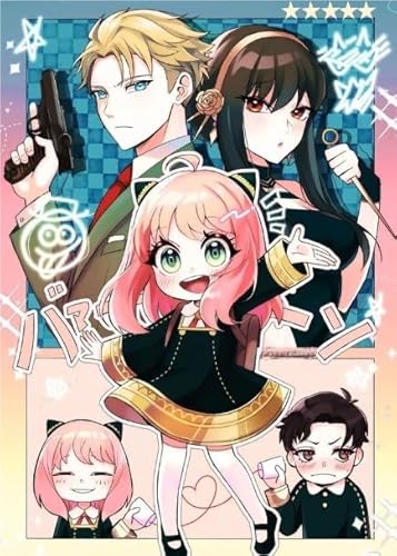 DMQBT Bunt - Irregular Puzzle - 1500 Stück - Classic Japanese Animes Familys Poster - Spiel Für Erwachsene - Lernspielzeug Für Kinder - Hy109Yz von DMQBT