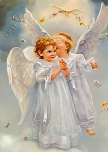 DMQBT Bunt Unregelmäßig - 1000 Teile Puzzle - Girlss Angelss Art Painting - Lernspielzeug Für Kinder - Gedächtnis Und Wahrnehmungsspiele Für Ältere Menschen - DX53ZW DMQBT Bunt Unregelmäßig - 1000 Teile Puzzle - Girlss Angelss Art Painting - Lernspielzeug Für Kinder - Gedächtnis Und Wahrnehmungsspiele Für Ältere Menschen - DX53ZW von DMQBT
