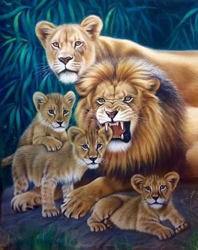 DMQBT Buntes 1000Er Puzzle - Schwieriges Puzzle - Lionss Oil Painting Poster - Stressabbau Spiel Für Erwachsene Kunst Bild - DX18ZW DMQBT Buntes 1000Er Puzzle - Schwieriges Puzzle - Lionss Oil Painting Poster - Stressabbau Spiel Für Erwachsene Kunst Bild - DX18ZW von DMQBT