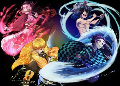 DMQBT Difficult Puzzle - Puzzles 1500 Stück - Japanese Animes Demons Tanjirou Posters - Lernspielzeug Für Kinder - Stressabbau-Spielzeug Für Erwachsene Gifts - Hz434Xa DMQBT Difficult Puzzle - Puzzles 1500 Stück - Japanese Animes Demons Tanjirou Posters - Lernspielzeug Für Kinder - Stressabbau-Spielzeug Für Erwachsene Gifts - Hz434Xa von DMQBT